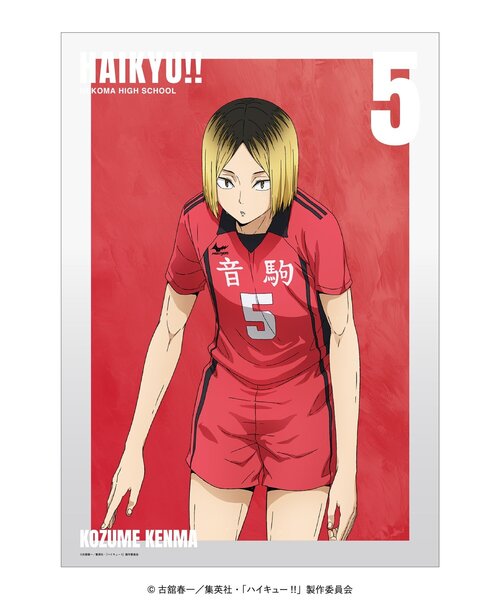 ハイキュー !!」A3 クリアポスター : ZOZOTOWN Yahoo!店 - 通販