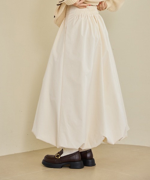 OLUN ローファー nuance buckle loafer/ニュアンスバックルローファー