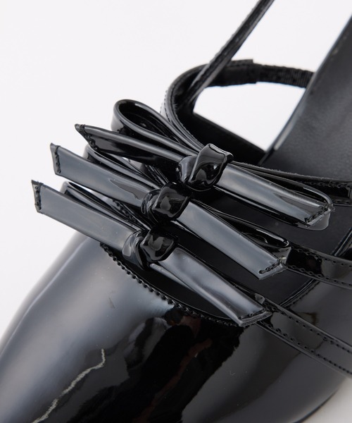 「one after another NICE CLAUP」 ヒールサンダル L ブラック レディース_画像7