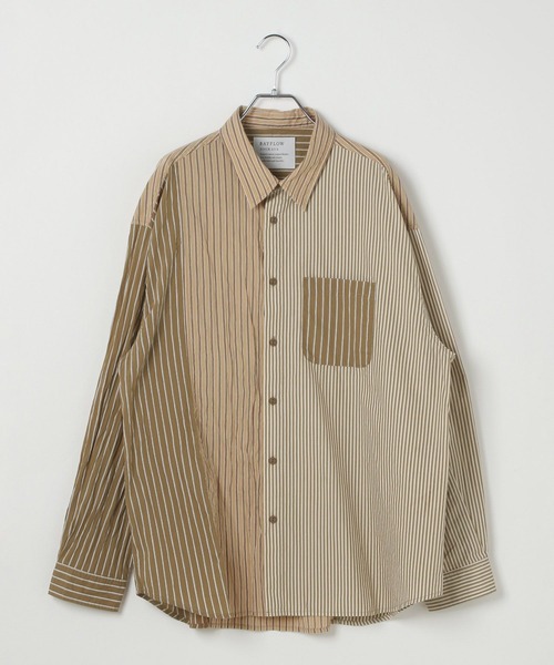 BAYFLOW（ベイフロー） シャツ リメイクライクシャツ メンズ