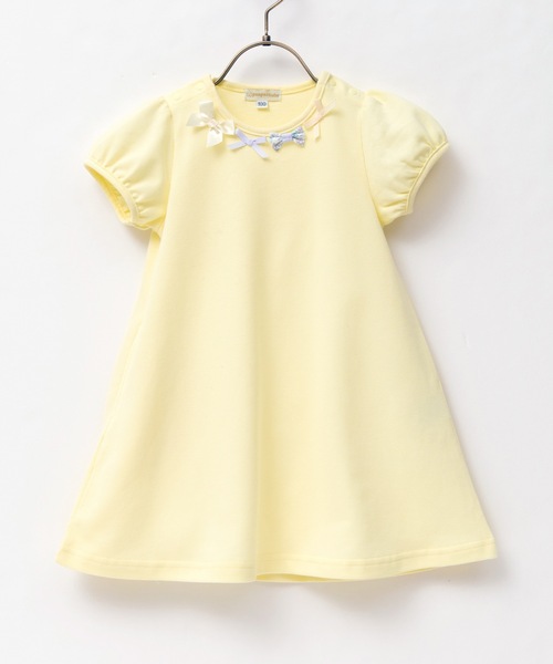 「panpantutu」 「KIDS」半袖チュニック 110cm ラベンダー キッズ_画像2