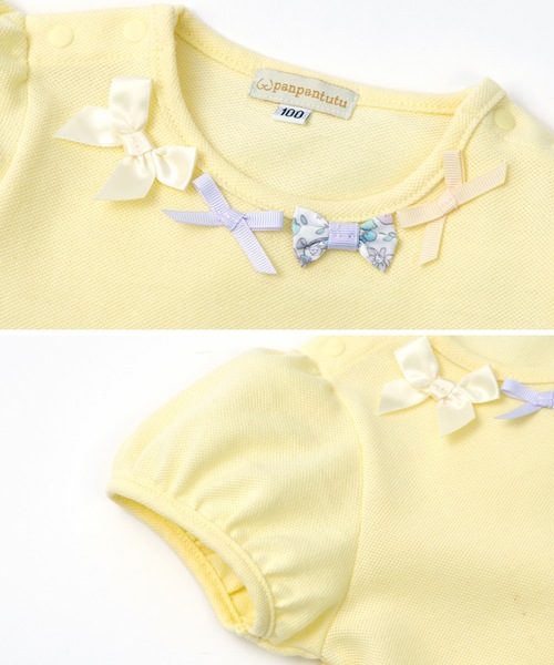 「panpantutu」 「KIDS」半袖チュニック 110cm ラベンダー キッズ_画像5