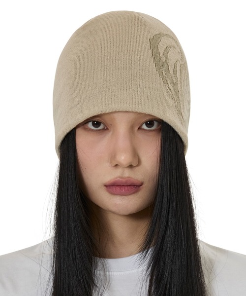 OY（オーワイ） ニット帽 ニットキャップ 「OY/オーワイ」SWIRL HEART