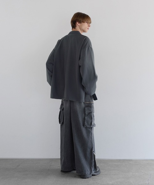 SOCCE ジャケット テーラードジャケット 「セットアップ可」TRダブル