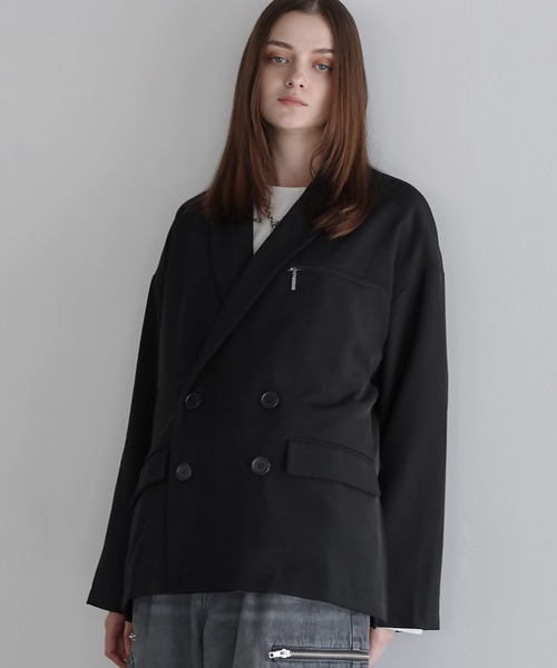 SOCCE ジャケット テーラードジャケット 「セットアップ可」ダブル