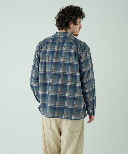 ペンペンです! ユニクロ公式 | コットンリネンスタンドカラーシャツ