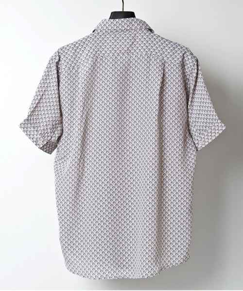 「BUFFALO BOBS」 半袖シャツ 2-3 ブラックミックス メンズ_画像8