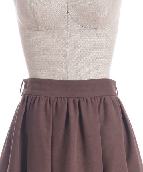 axes femme POETIQUE スカート スカラップ×カットワークスカート