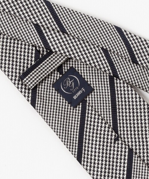 BEAMS F（ビームスF） ネクタイ シルク ストライプ ネクタイ