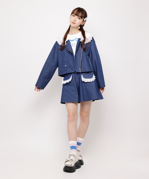 「MILK」 フラットサンダル L シルバー レディース_画像2