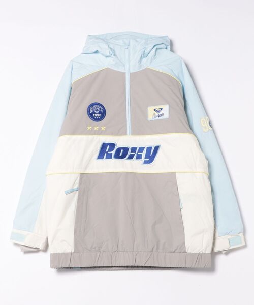 ROXY フラワープリント アノラック M 新品 ROXY（ロキシー） マウンテンパーカー ウインドブレーカー CHLOE KIM