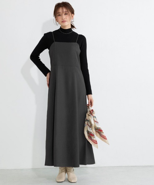 Pierrot（ピエロ） ワンピース フレアキャミワンピース : ZOZOTOWN