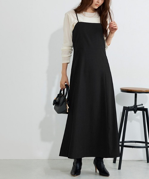 Pierrot（ピエロ） ワンピース フレアキャミワンピース : ZOZOTOWN