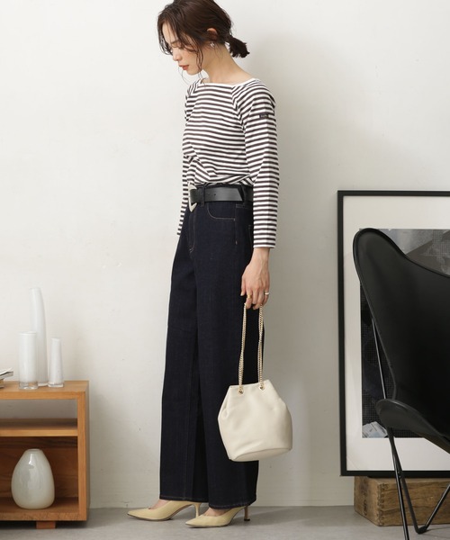 「AULENTTI」 ショルダーバッグ FREE ベージュ系その他 レディース_画像6