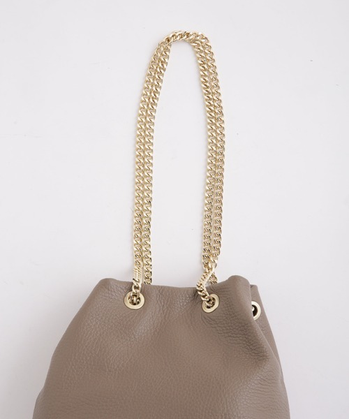 「AULENTTI」 ショルダーバッグ FREE ベージュ系その他 レディース_画像8