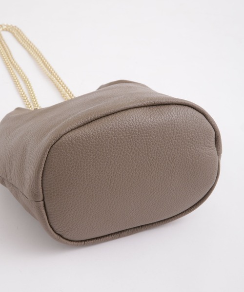 「AULENTTI」 ショルダーバッグ FREE ベージュ系その他 レディース_画像9