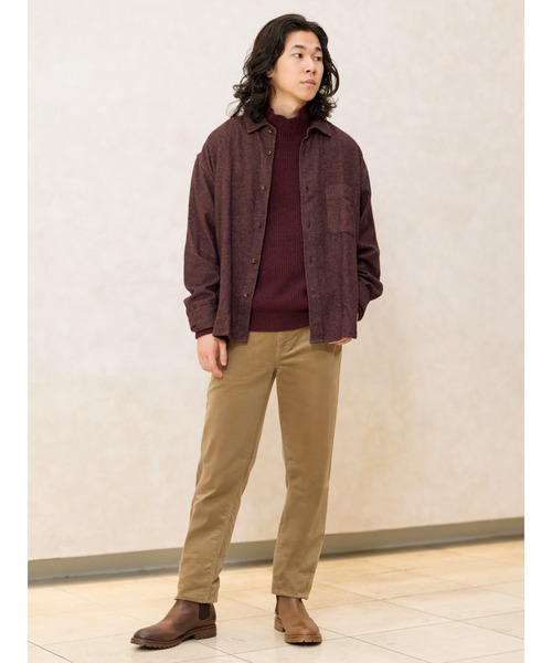 シャツ リラックスフィット コーデュロイ オーバーシャツ メンズ