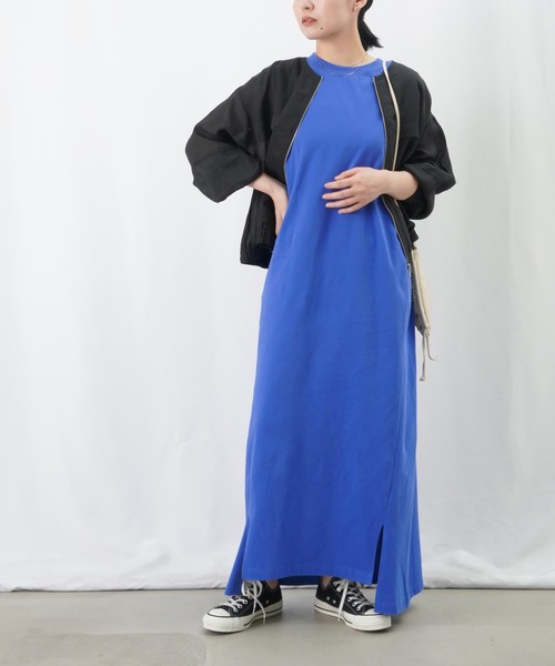 「LUCA/LADY LUCK LUCA」 ノースリーブワンピース FREE カーキ レディース_画像7