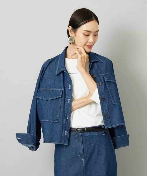 MICHEL KLEIN（ミッシェルクラン） デニムジャケット gジャン