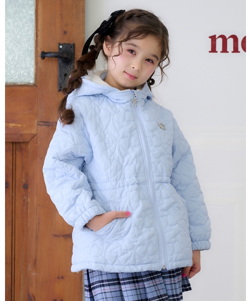 mezzo piano ブルゾン アウター リボンキルティング ブルゾン キッズ