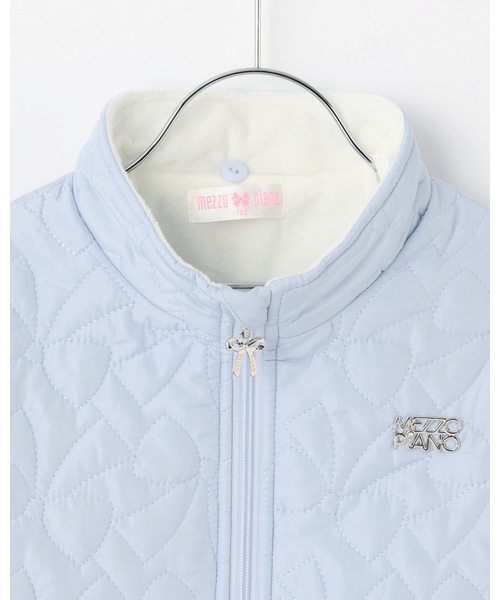 mezzo piano ブルゾン アウター リボンキルティング ブルゾン キッズ