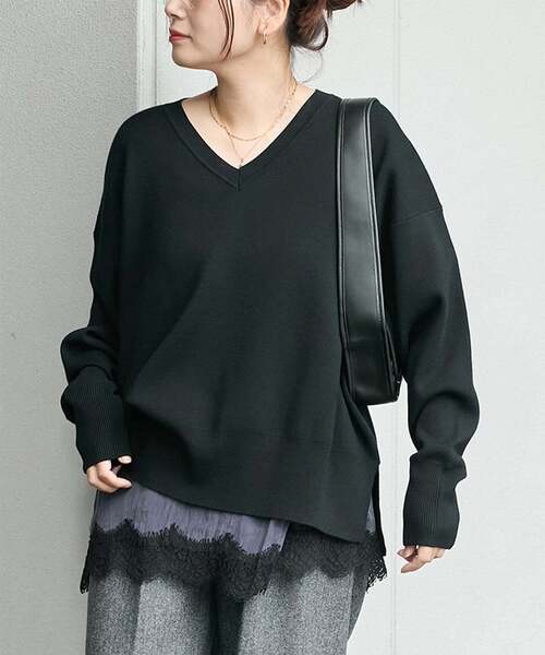 JOURNAL STANDARD ウォッシャブルニットプルオーバー JOURNAL STANDARD（ジャーナルスタンダード） ニット セーター 「WEB