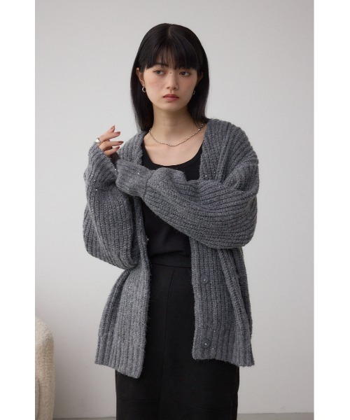グッチ ｸﾞﾚｰ ｽﾊﾟﾝｺｰﾙ ﾆｯﾄｶｰﾃﾞｨｶﾞﾝ S Gucci GGジャカード カーディガン | グレー | FARFETCH JP