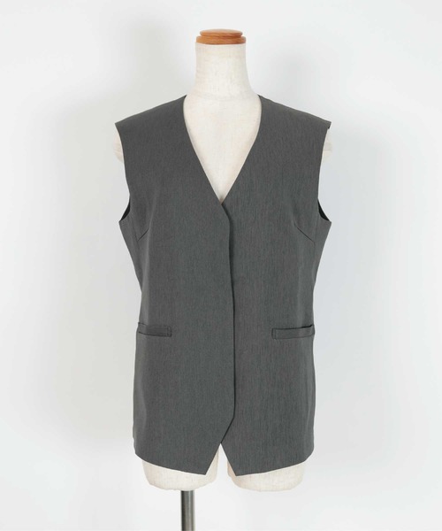 「ur's」 ベスト L アイボリー レディース_画像2