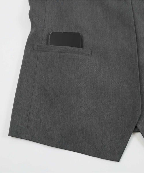 「ur's」 ベスト L アイボリー レディース_画像7