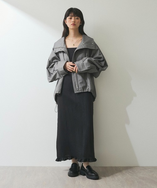 ADAM ET ROPE'（アダムエロペ） ブルゾン FREE ブラック レディース