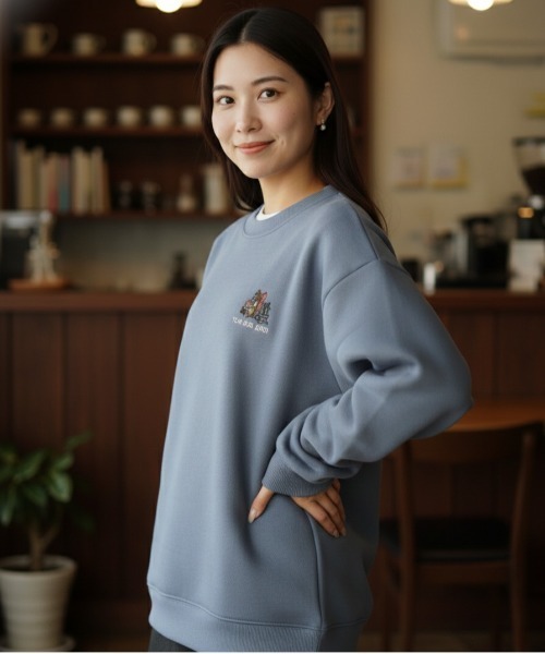 トレーナー スウェット 「TOM＆JERRY/トムとジェリー」裏ボア