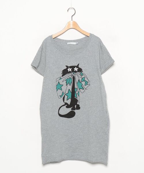 「SEE BY CHLOE」 半袖ワンピース 40 グレー レディース | SEE BY CHLOE