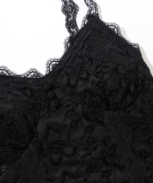 Lace Ladies（レースレディース） カップ付き キャミソール くるみ