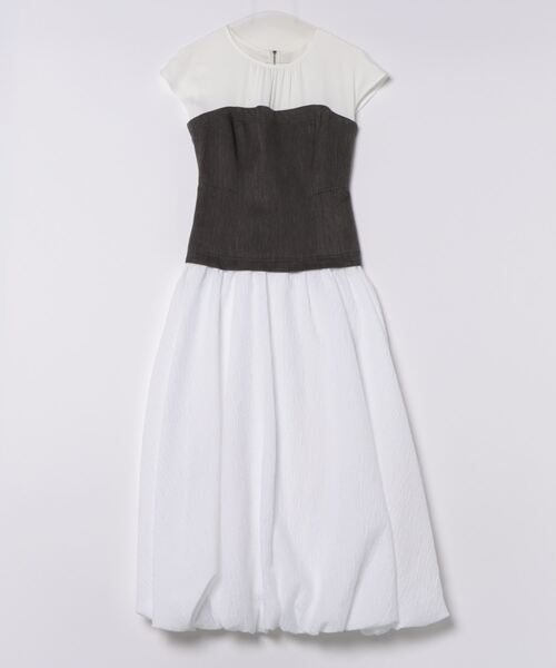 ELENDEEK（エレンディーク） ドッキングワンピース 01 オフホワイト