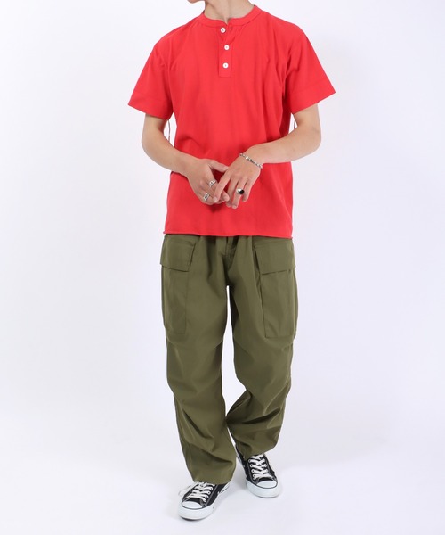 「Healthknit」 半袖Tシャツ L グレー メンズ_画像8