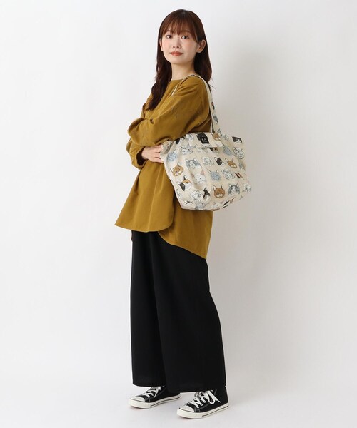 エコパラ one'sterrace（ワンズテラス） エコバッグ PAL ファスナー付きトート