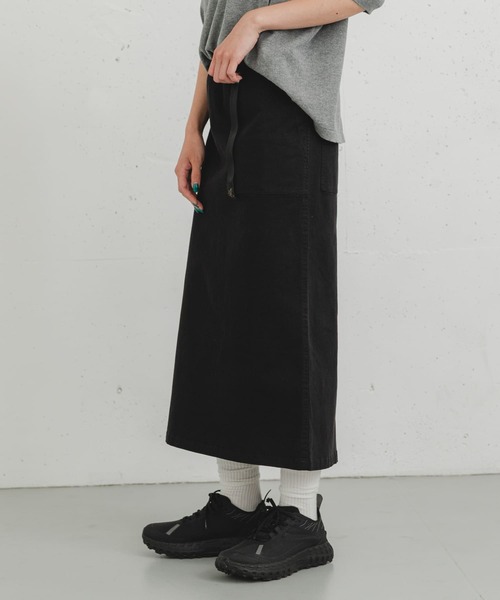 「EKAL」 タイトスカート ONE キャメル レディース_画像2