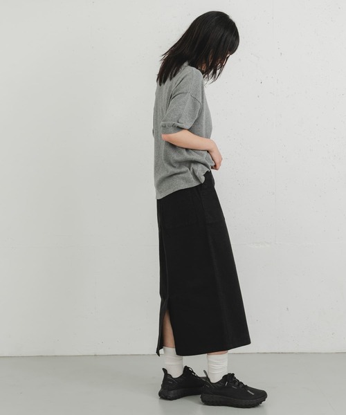 「EKAL」 タイトスカート ONE キャメル レディース_画像7