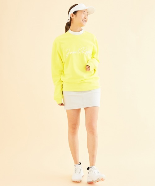 「JUN&ROPE'」 スウェットカットソー X-LARGE ピンク レディース_画像5