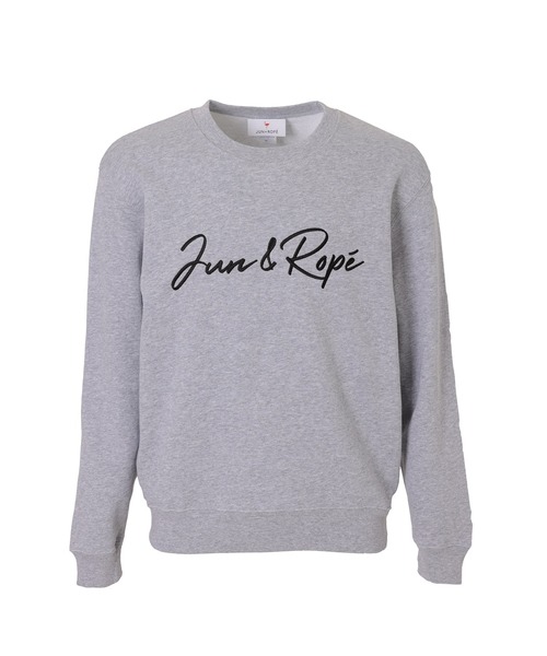 「JUN&ROPE'」 スウェットカットソー X-LARGE ピンク レディース_画像9