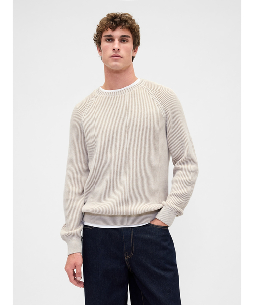 GAP（ギャップ） セーター ニット クラシック ラグラン クルーネック