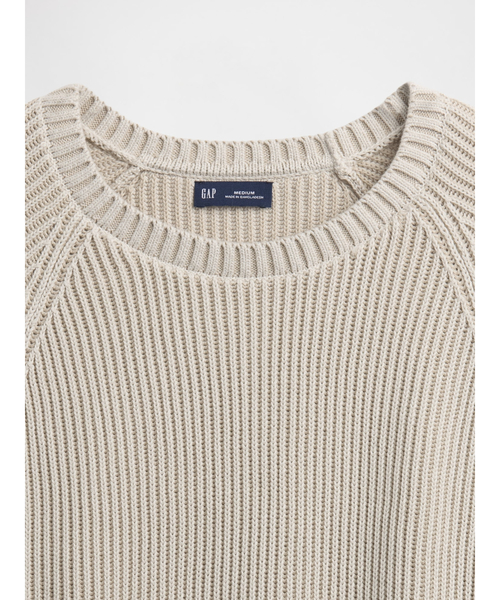 GAP（ギャップ） セーター ニット クラシック ラグラン クルーネック
