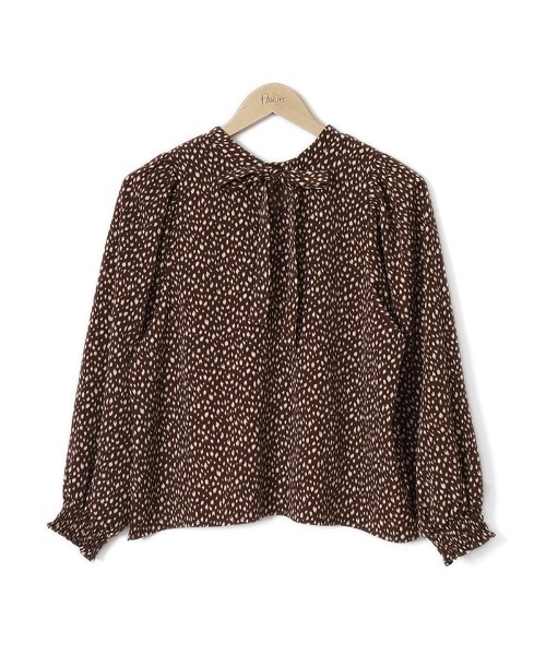 「flower」 長袖ブラウス FREE アイボリー レディース_画像4