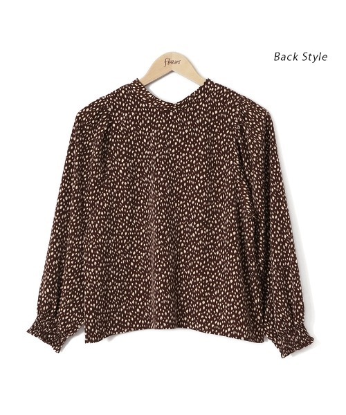 「flower」 長袖ブラウス FREE アイボリー レディース_画像6