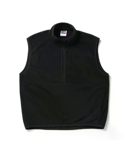 ベスト/ジレ epa angora pile vest White Labelジレ | ゴールデンベアストア