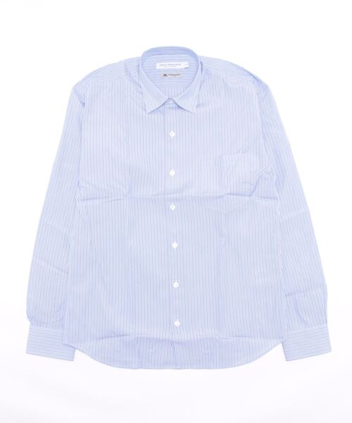 「THOMAS MASON」 長袖シャツ「URBAN RESEARCHコラボ」 SMALL ブルー メンズ_画像2