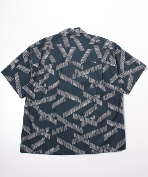 STEVEN ALAN（スティーブンアラン） 半袖シャツ S ネイビー メンズ