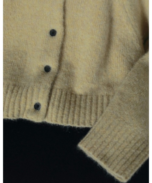 anuke（アンヌーク） カーディガン Melange Knit Cardigan レディース