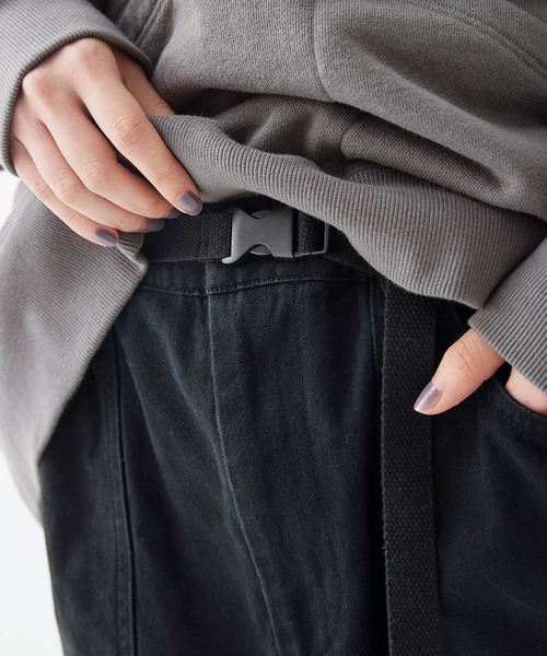 「Sunny clouds」 イージーパンツ MEDIUM ブラック レディース_画像6