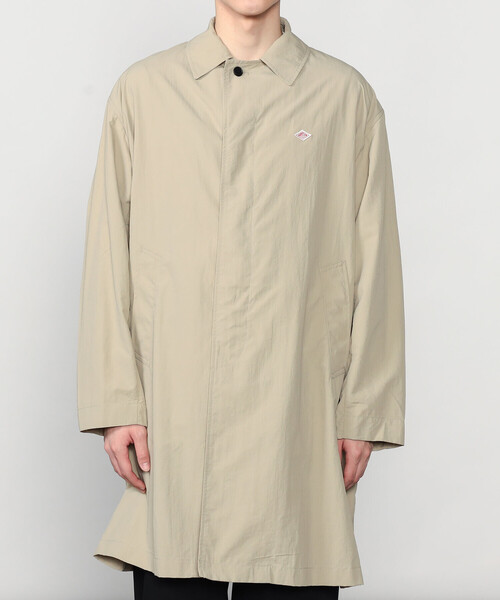 Danton（ダントン） ステンカラーコート 40 ネイビー メンズ